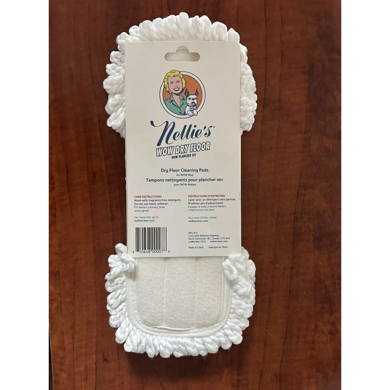 WOW Nellie's Set Of 2 WOW Dry Floor Cleaning Pads