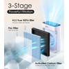 VALZONE 4-Pack HAP603 Replacement Filters, Compatible with ECOSELF HAP603/HAP603WF Purifier