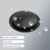 Matte Black Tub Drain Stopper, Hidrop Pop Up Universal Tub