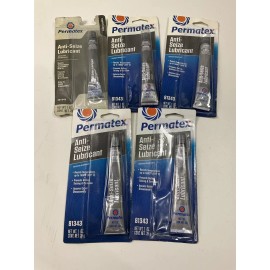 PERMATEX (5) Permatex 81343 Anti-Seize Lubricant Salt Corrosion Moisture Resistant 1 Oz.