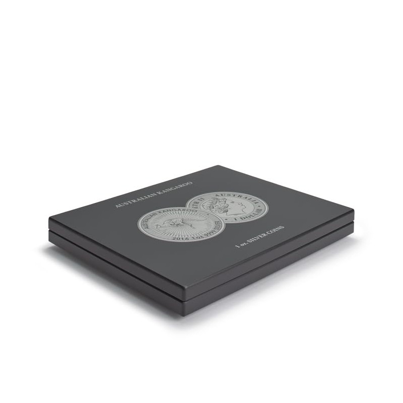 Presentation case for 20 Australian Kangaroo silver coins (1 oz.)