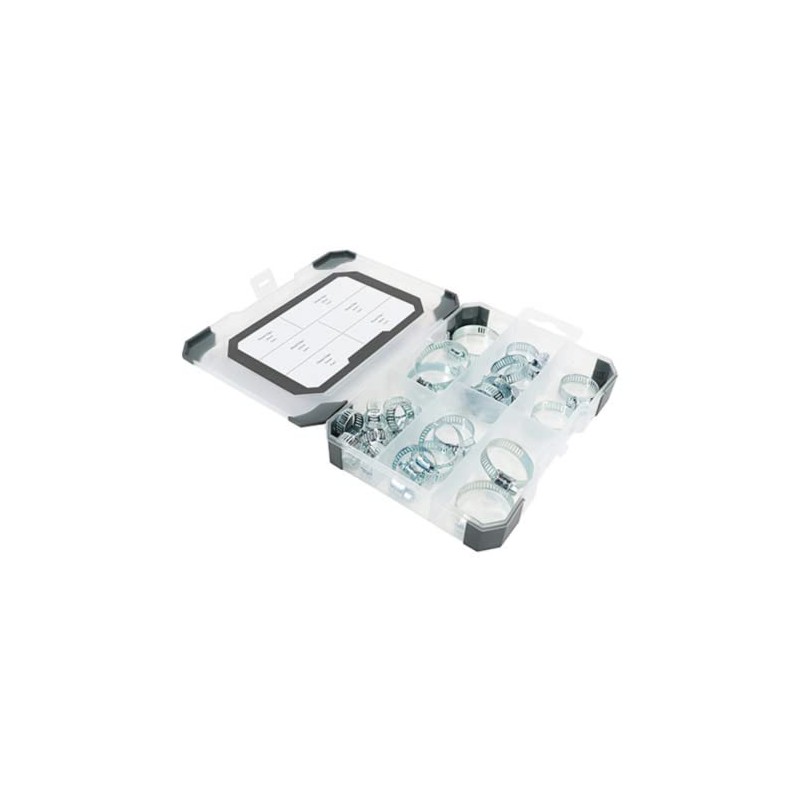 TIMCO Hose Clips Mixed Tray - 25pcs