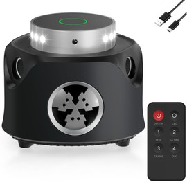 Ultraschall für Mäuse und Ratten, leistungsstark, Nagetiervertreiber, 360 °, mit Fernbedienung, Mausefalle & Rattenfalle, gegen Mäuse und Ratten, Ameisen, Mausefalle, Rattenfalle, gegen Kakerlake