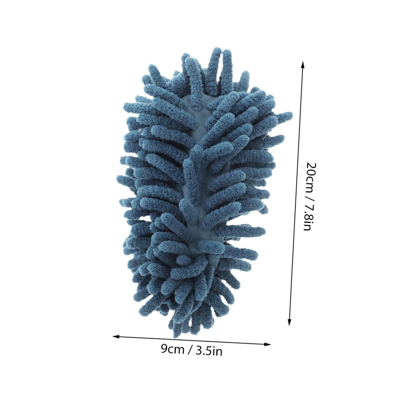 PACKOVE 4pcs Microfiber Chenille Duster Replacement Washable Refills for Office