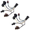X AUTOHAUX Headlight Headlamp Socket Wiring Harness Adapter 15950809 15782377