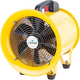 iLiving Utility High Velocity Blower, Fume Extractor, Portable Exhaust and Ventilator Fan (Utility 10")