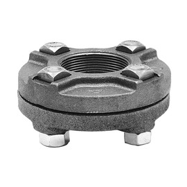 Anvil International 0308300409 Cast Iron Flange Union, 3/4", Black