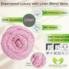 MeriWoolArt® Linen Soft Yarn - Premium Natural Yarn for Knitting