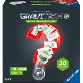 Ravensburger GraviTrax The Game - PRO Splitter - Marble Challenge Logic Brain Games and STEM Toys for Kids Age 8 Years Up