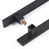 Ranbo H-Shaped 12" Length Rectangle Back to Back Large Push