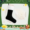 Tatuo 6 Pack Christmas Burlap Stockings Large 18" Xmas Stockings