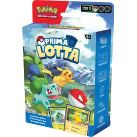 Pokémon Prima Lotta des GCC Pikachu and Bulbasaur (Introductory Set with Two Ready-to-Play Ministries and Accessories), Italian Edition