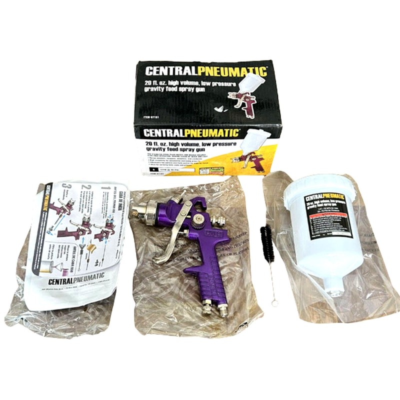 Central Pneumatic 47016 High Volume Low Pressure Gravity Feed Spray