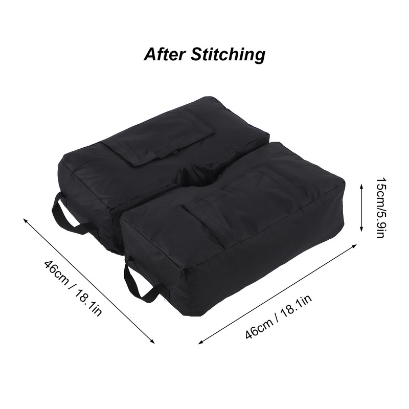 Umbrella Base Sandbag Detachable Square Parasol Heavy Weight Bag for