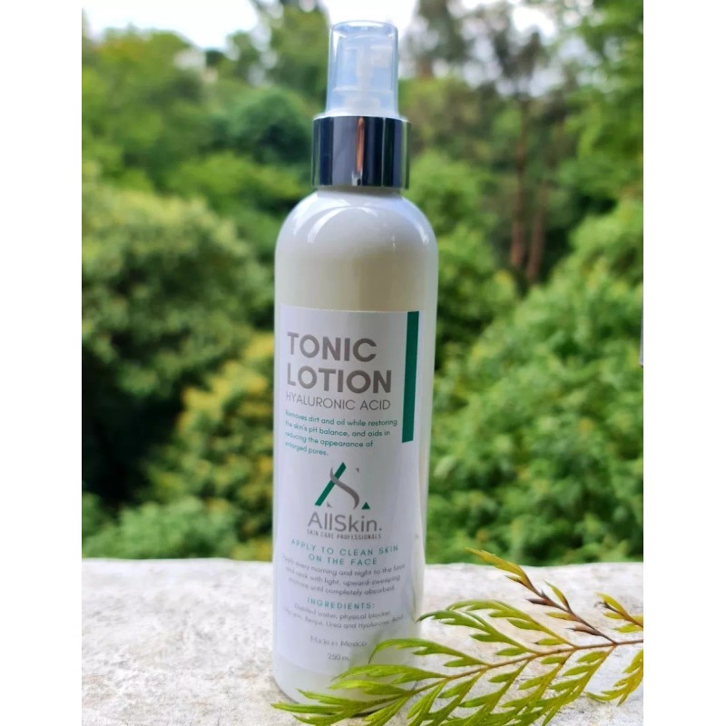 Allskin Kit Gel Ojos, Crema Y Tónico Facial Con Ácido