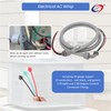 Electrical AC Whip Assembly -1/2" x 4ft Non-Metallic Liquid Tight