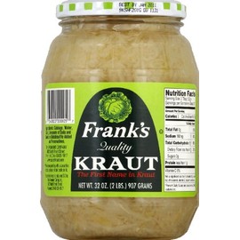 Frank's Kraut, 32 oz (Pack of 12)