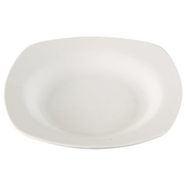 Yanco AC-511 ABCO 11.5" Square Pasta Bowl, 26 oz Capacity, Porcelain, Super White, Pack of 12