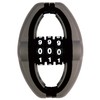 NIKKO OVAL LOCK N804GR-P [Oval Lock] Changeable Number