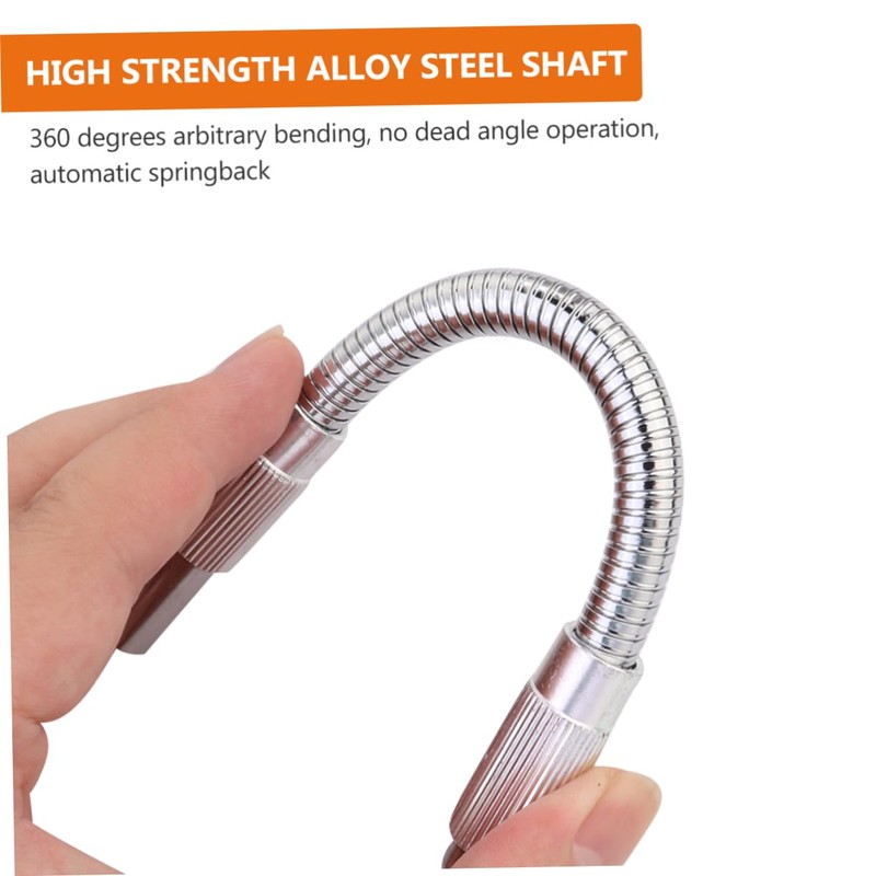 Operitacx Screwdriver Soft Shaft Rod Power Tool Accessories Extension Flexible