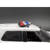 LED Ready Lightbar 1/18 LED Ready LVMPD Blue Red Federal