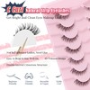 Cat Eyelashes Wispy False Eyelashes Natural 12mm Short Lashes with