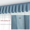 Self-Pasting New American Style Curtain Head -100% Blackout Valances for