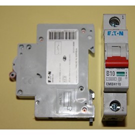 MEM EATON MEMSHIELD 10 AMP MCB EMBH110 CIRCUIT BREAKER