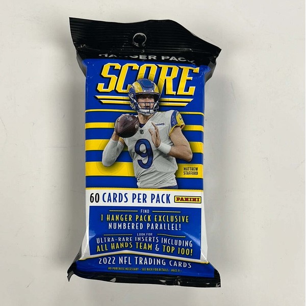 2022 Score Football Hanger Pack