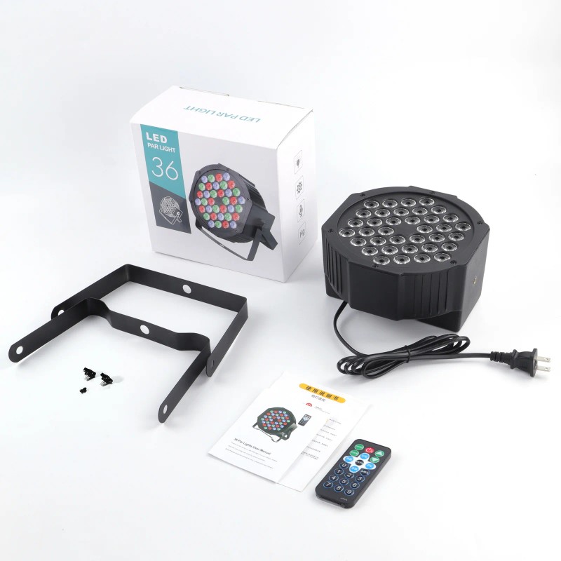 Stage 36 Leds PARs RGB 72W DMX 512 Club Dj