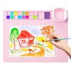 MEKOTRIN Silicone Painting Mat, 20"X16" Art Mat with Cup and