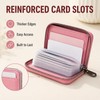 Credit Card Holder, 20 Card Slots + 2 ID Windows,
