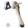 OGC 6-Inch Flip Down Door Stopper, Door-Mounted Kickdown Door Holder