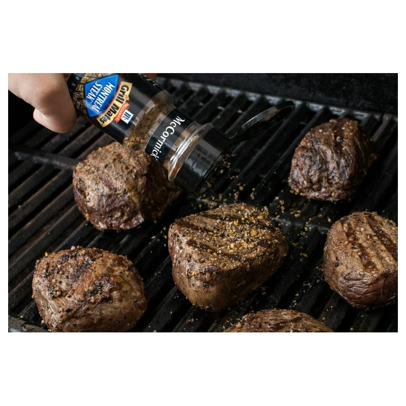 Montreal Steak Seasoning, Mccormick 3.4 oz (1), Boxed by Fusion