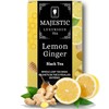 Majestic Tea | Lemon Ginger | Black Tea| Natural ingredients|