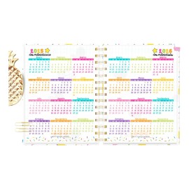 Agenda Docente Maestra, Agenda Personalizada, Colores