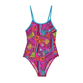 Zoggs Swimsuits - Zoggs Tribal Art Yaroomba Flo...