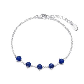 Philip Jones Lapis Lazuli Gemstone Bracelet