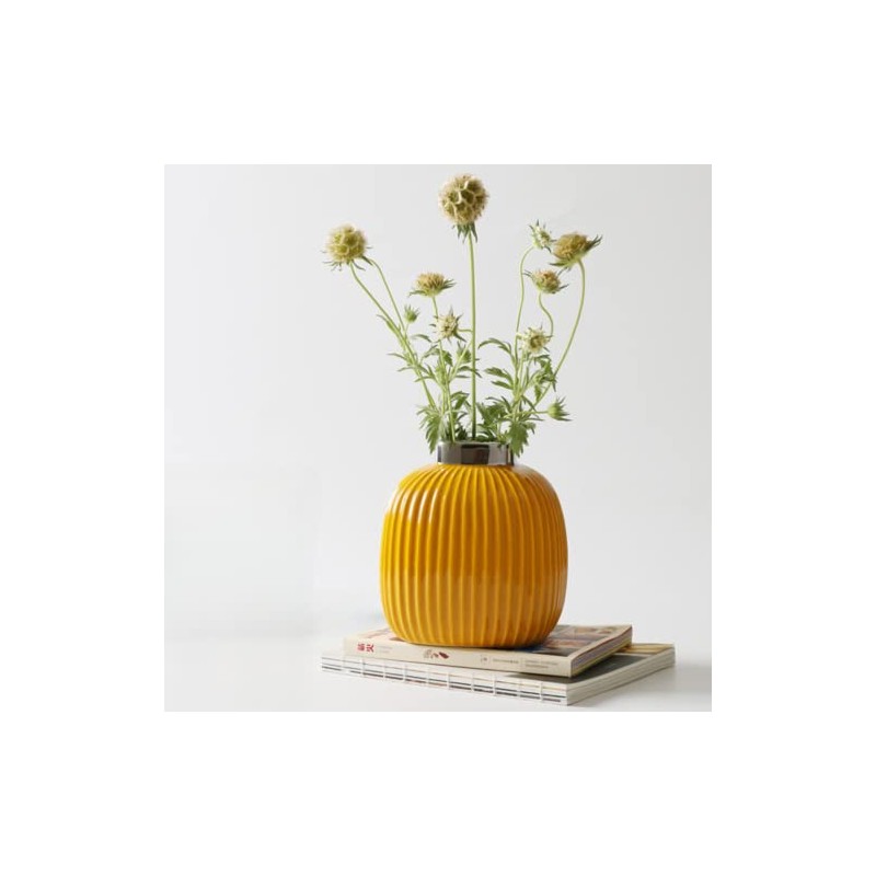 Wollunka Ceramic Vase for Home Décor, Office Table, Modern Kitchen,