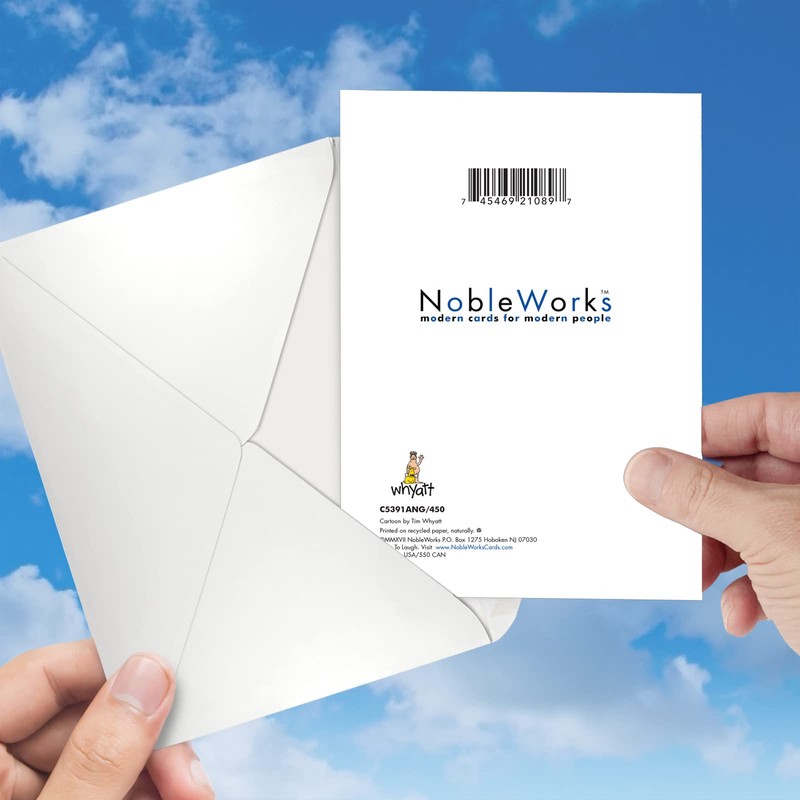NobleWorks - Funny Anniversary Greeting Card with 5 x 7
