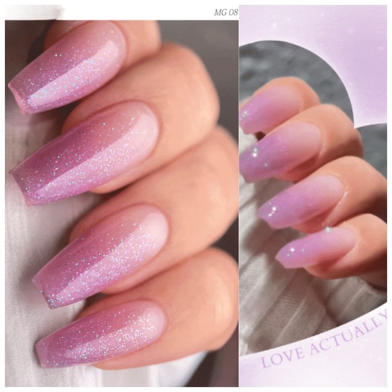 MIGOTHIC Love Actually Glitter Gel 10ml, Color:MG03 : MG04