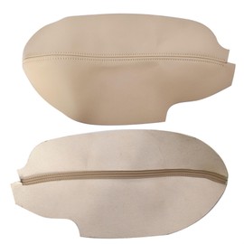 labwork 2PCS Beige Artificial Leather Door Panel Armrest Cover Replacement for Acura TSX 2009-2014
