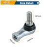 Mixopoly 2 Pack Golf Cart Ball Joint Outer Tie Rod