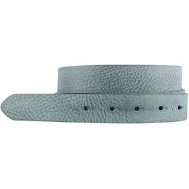 BELTINGER Replacement Belt Made of Soft Full Cowhide Leather Used Look without Buckle 3 cm | Press Stud Belt for Men and Women 30 mm | Vintage Look, khaki