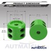 AUTMATCH Winch Cable Hook Stopper (2 Pack), Silicone Rubber Winch