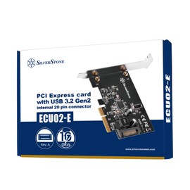 Silverstone ECU02-E Carte et Adaptateur d'interfaces Internal USB 3.2 Gen 2 (3.1 Gen 2)