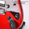 Electric Guitar Transmitter Receiver Set 6.35mm Rechargeable Wireless Guitar System