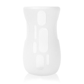 Olababy Silicone Sleeve for Avent Natural Glass Baby Bottles (8 oz, Translucent)