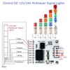 8 Channel RS485 to PWM Output Transistor Driver Module Multifunctional
