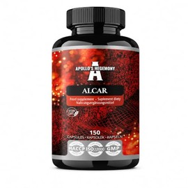 Acetyl L-Carnitine HCL 550 mg, ALCAR 150 Vegan Capsules, 5 Months Supply, High Strength Amino Acid Supplement, Supports Cognitive Functions & Energy Levels - by Apollo's Hegemony